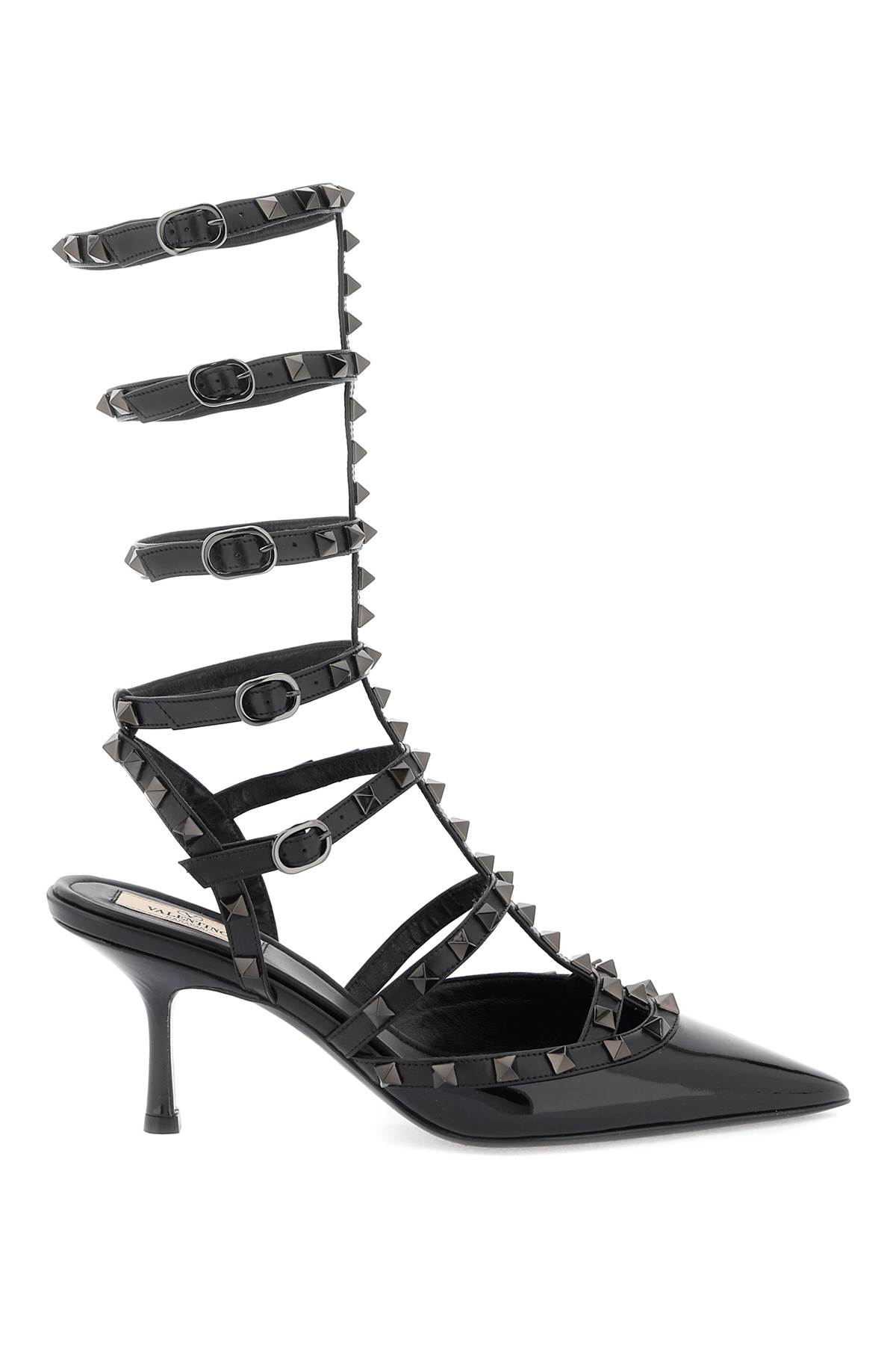 VALENTINO GARAVANI Rockstud Pumps with Straps - Women's Footwear