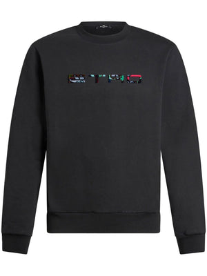 ETRO Luxury Black Cotton Sweatshirt