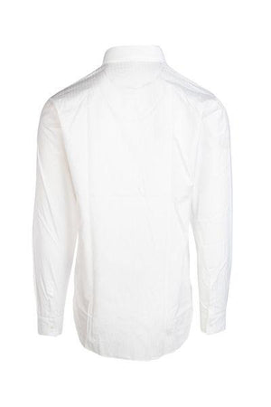 Dior Oblique Jacquard Shirt for Men - Classic White Cotton