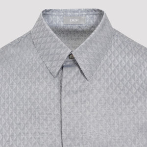 DIOR HOMME Luxurious Silk Long Sleeve Shirt for Men