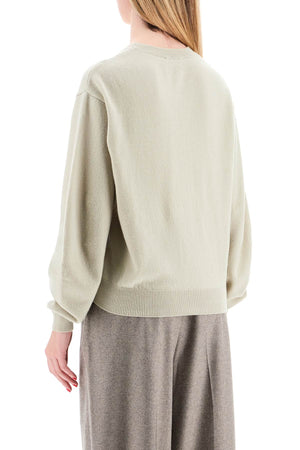 Áo len phối cashmere sang trọng