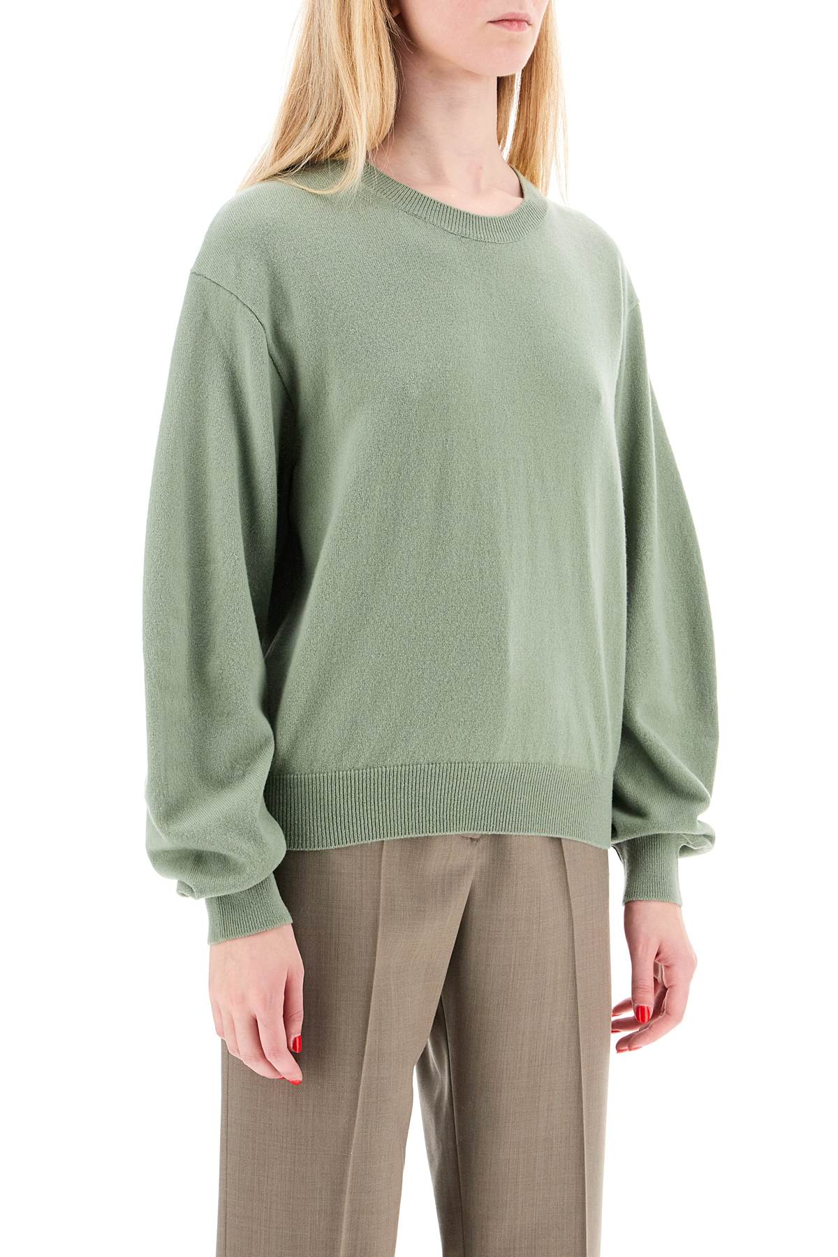 MRZ Wool Cashmere Blend Crewneck Sweater