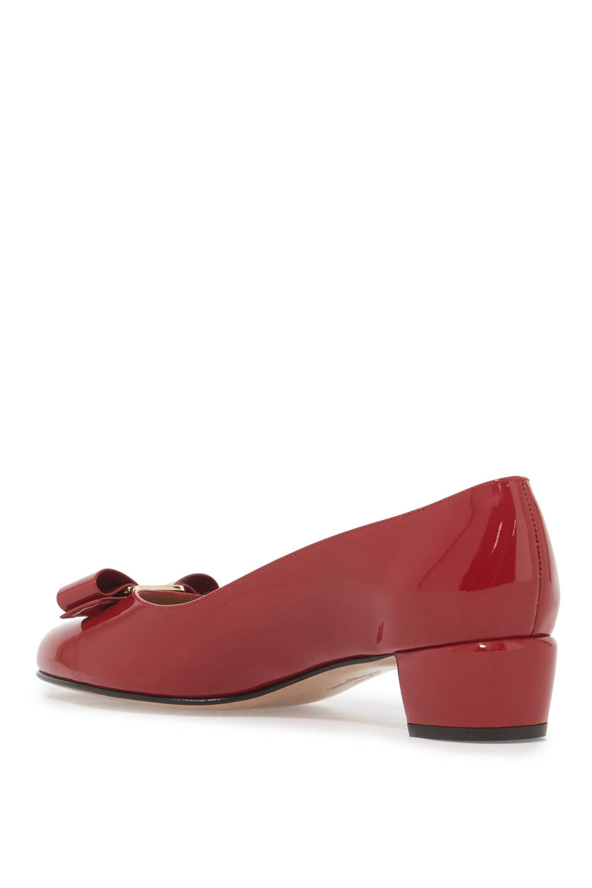 FERRAGAMO Chic Red Bow Pumps for Women - SS23 Collection