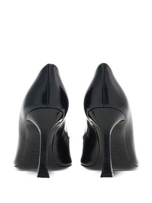 FERRAGAMO New Black Vara Plate Pumps for Women