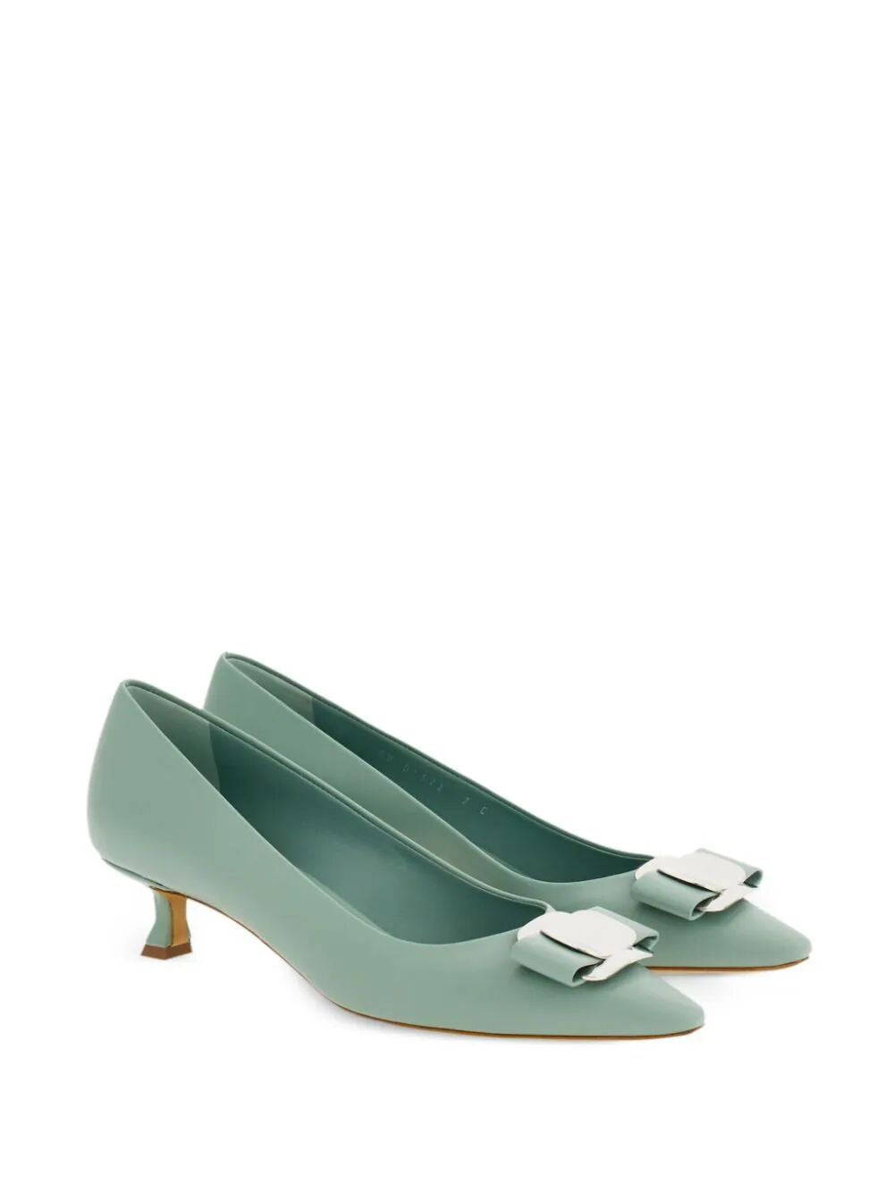 Green Pointed Toe Pumps - SS24 コレクション