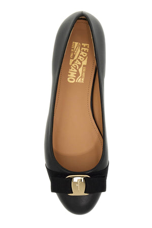 FERRAGAMO Sophisticated Leather Ballet Flats for Women