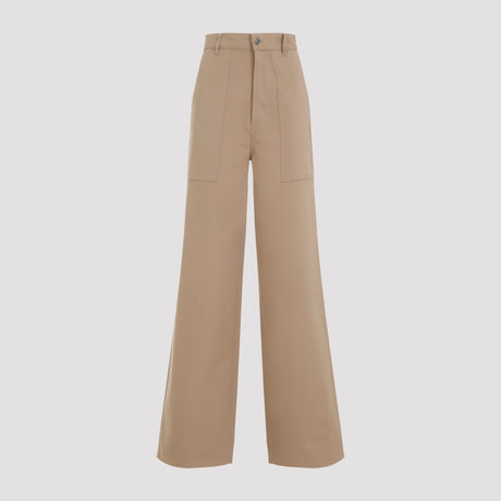 MONCLER Versatile Cotton Blend Pants - Regular & Straight Leg