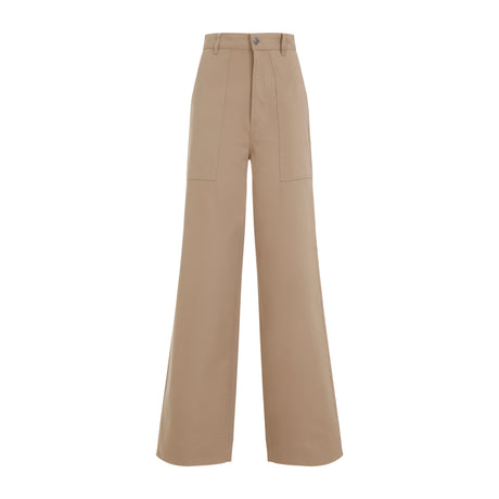 MONCLER Versatile Cotton Blend Pants - Regular & Straight Leg