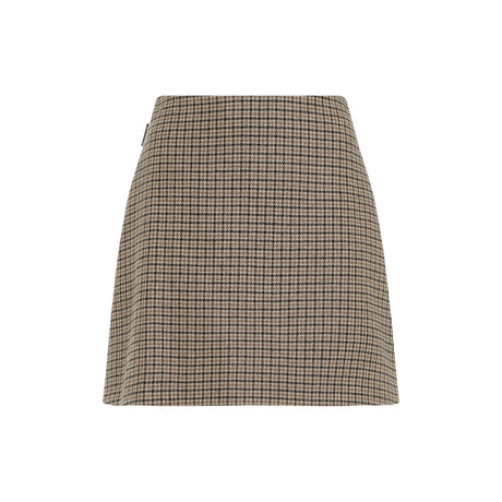 MONCLER Men's Virgin Wool Mini Skirt for FW25