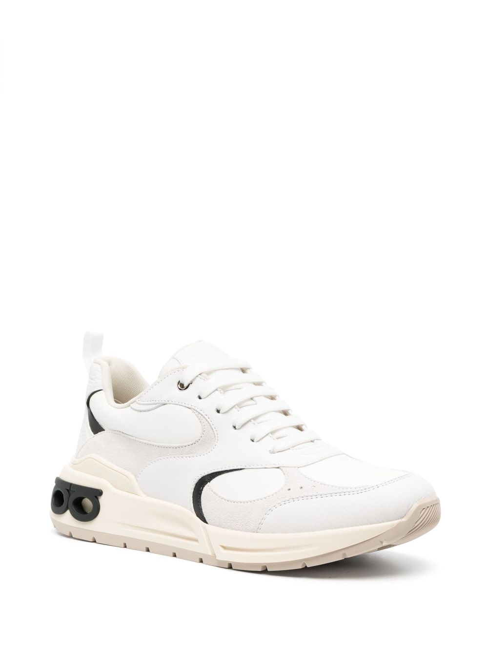 FERRAGAMO Gancini Hook Low-Top Sneaker for Men