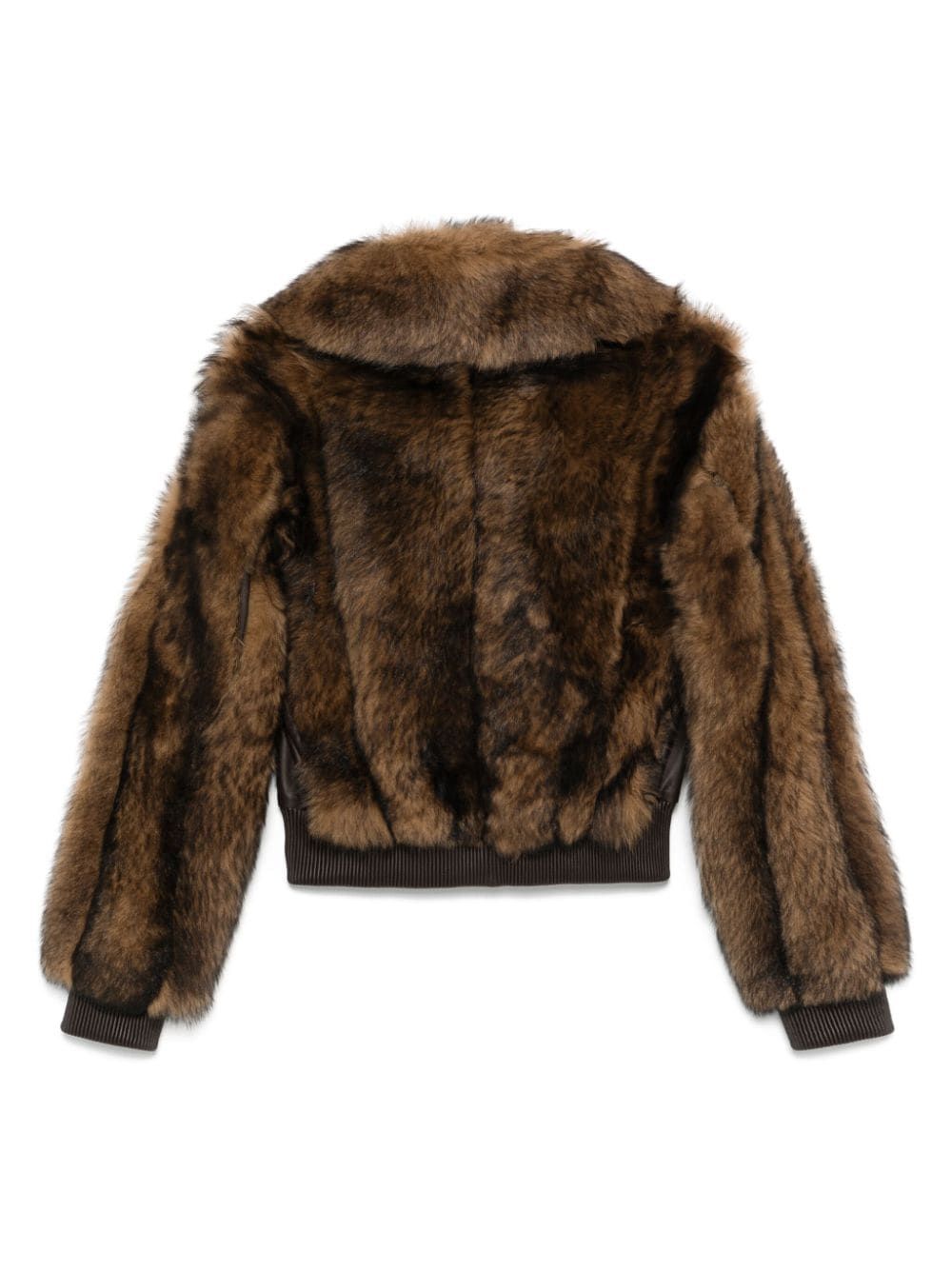 ZIMMERMANN Shearling Jacket with Leather Inserts