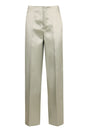 PHILOSOPHY DI LORENZO SERAFINI Satin Trousers with Side Pockets