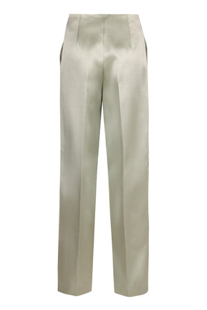 PHILOSOPHY DI LORENZO SERAFINI Satin Trousers with Side Pockets