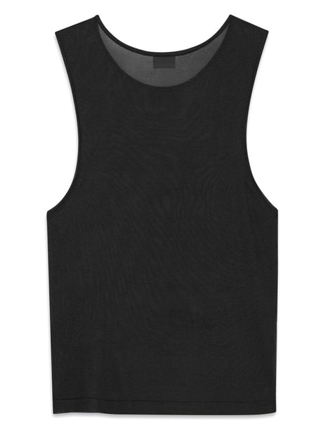 SAINT LAURENT PARIS Mini Sweater Tank Top for Men