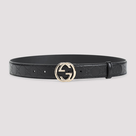 Guccissima 30 Leather Belt