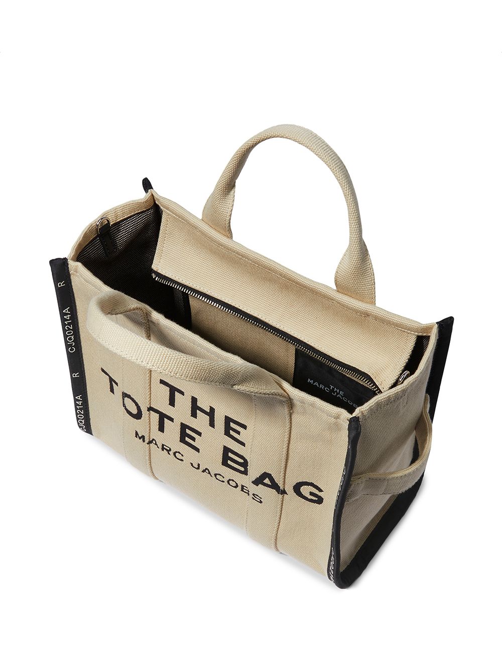 MARC JACOBS Jacquard Medium Cotton-Blend Tote with Contrast Logo and Silver Hardware