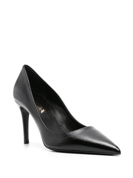 PRADA Elegantly Crafted 90MM Leather Pumps for Men