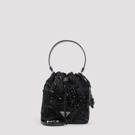 PRADA Re-nylon Mini Bucket Handbag