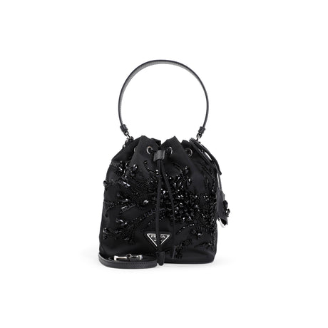 PRADA Re-nylon Mini Bucket Handbag