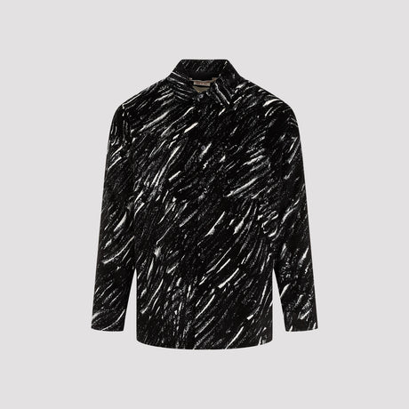 MARNI Men's Slim-Fit Cotton Blend Shirt - FW24 Collection