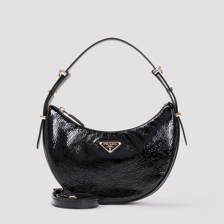 PRADA Mini Arque Naplak Shoulder Bag - 24cm