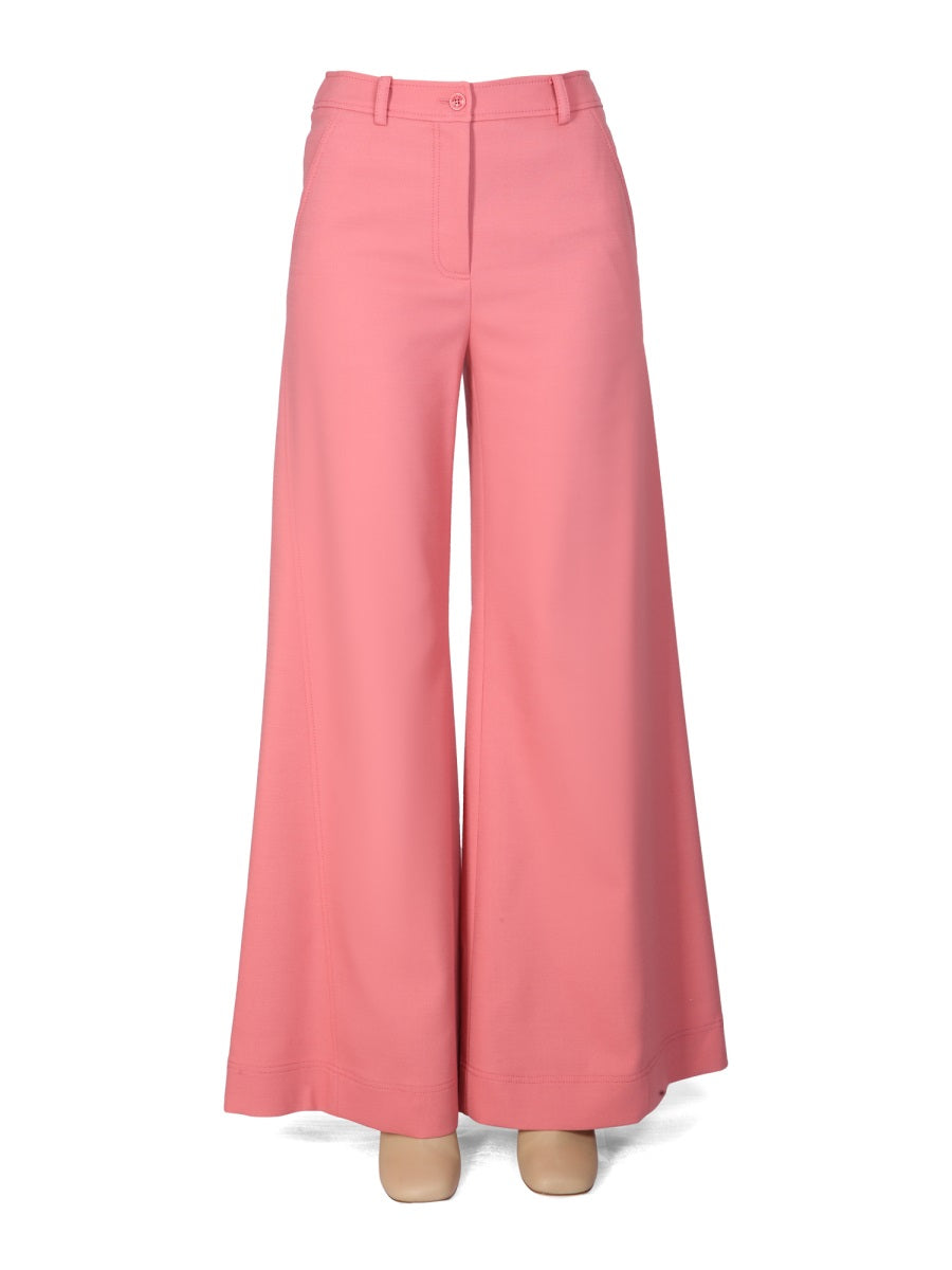 BOUTIQUE MOSCHINO Chic Flare Pants for Women