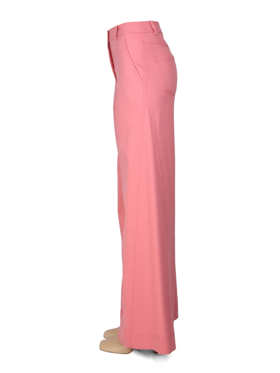 BOUTIQUE MOSCHINO Chic Flare Pants for Women