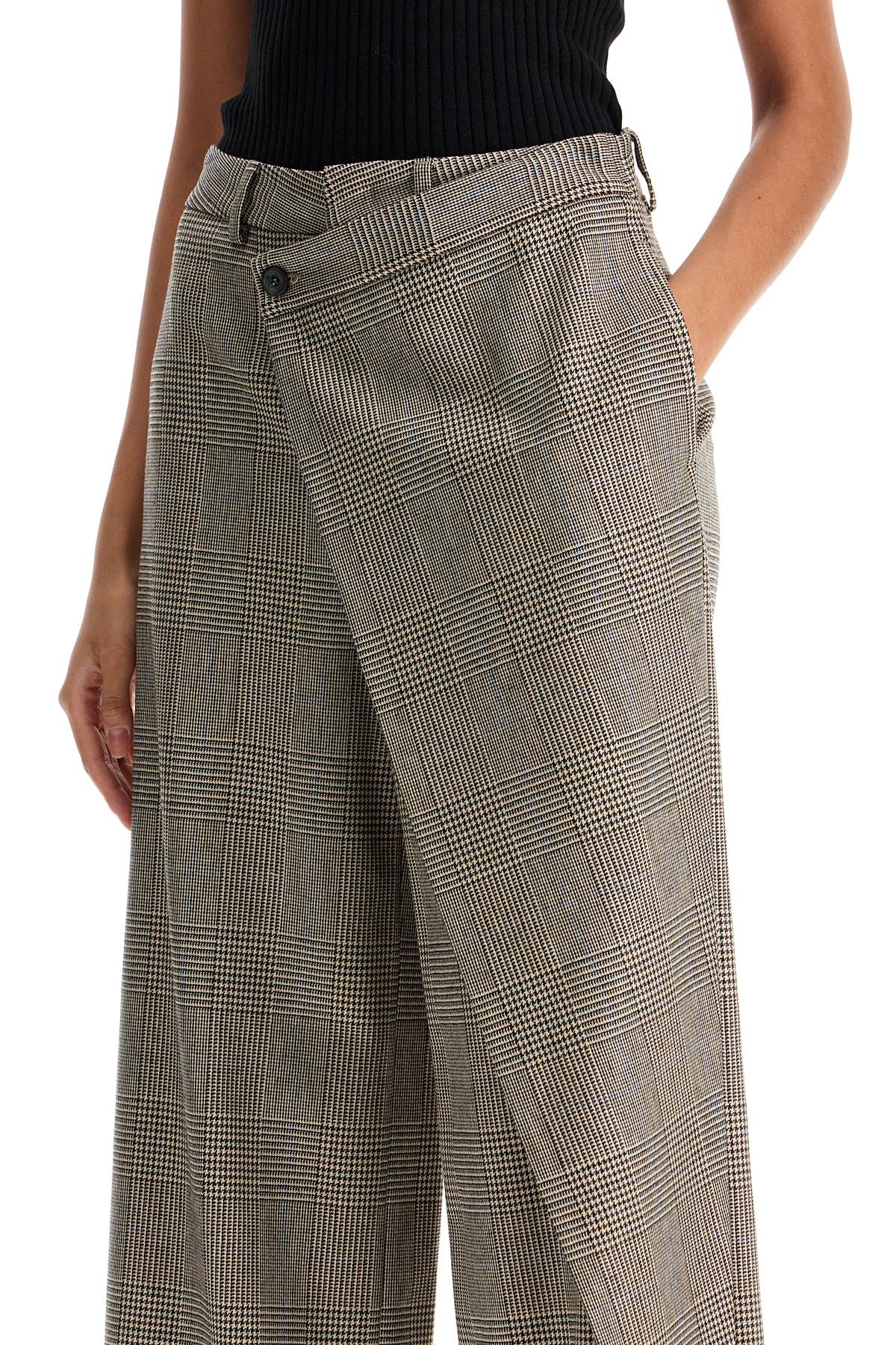 GIUSEPPE DI MORABITO Checkered Design Trousers Size IT 38