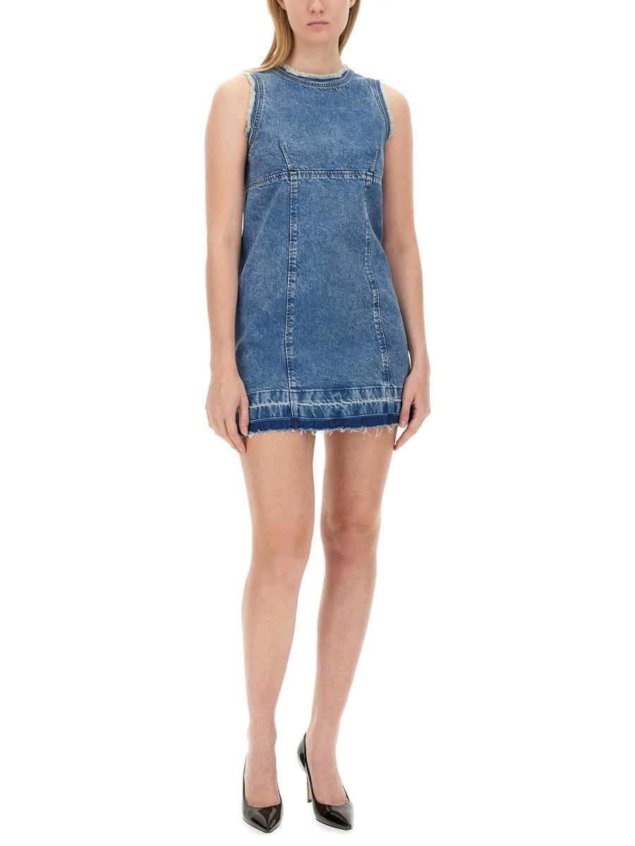 MOSCHINO JEANS Women's Denim Mini Dress - Size S