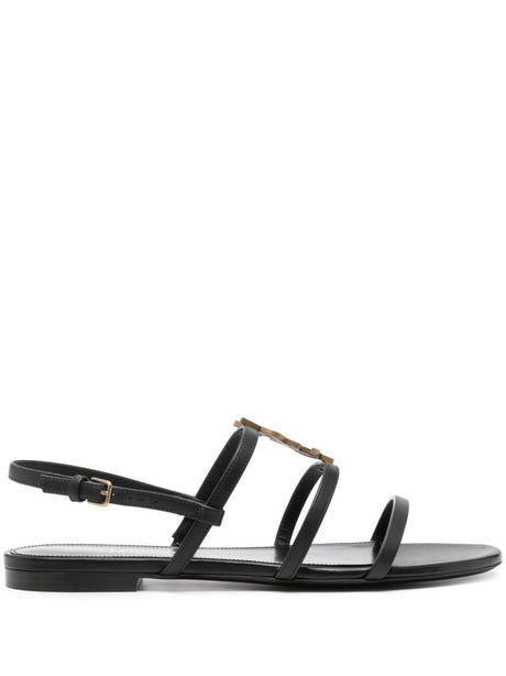 SAINT LAURENT PARIS Cassandra Flat Sandals for Men