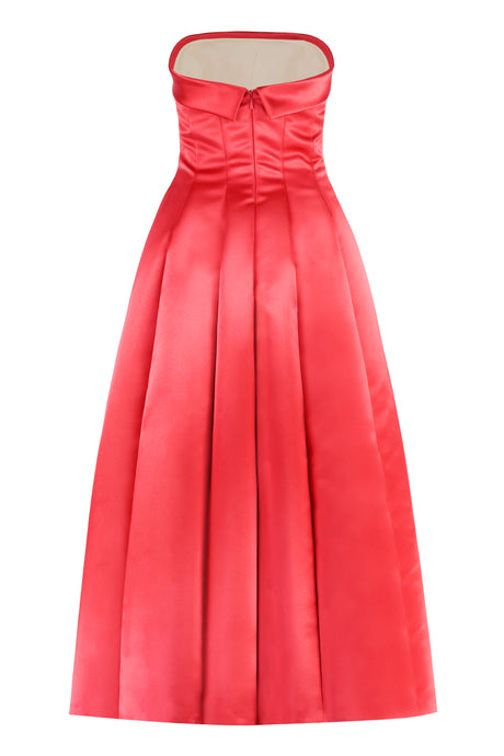 Fuchsia Corset Dress for Women