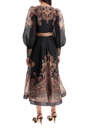 ZIMMERMANN Elegant Paisley Midi Dress for Women