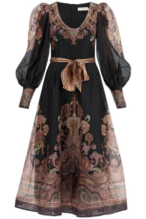 ZIMMERMANN Elegant Paisley Midi Dress for Women