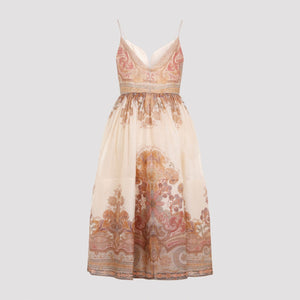 ZIMMERMANN Draped Midi Dress for Women