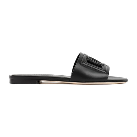 DOLCE & GABBANA Flat Slide Sandals for Effortless Summer Style