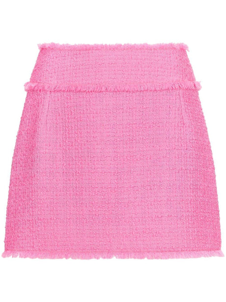 DOLCE & GABBANA Men's Stylish Wool Mini Skirt