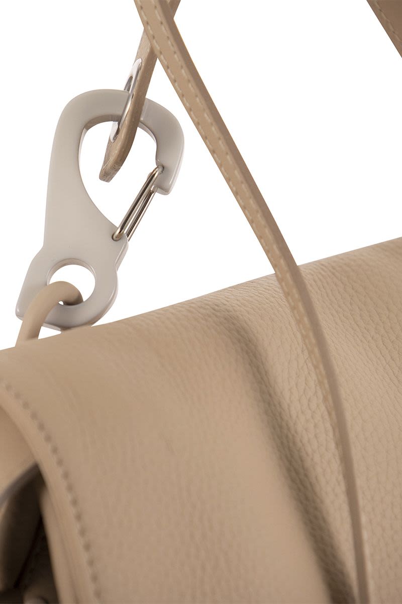 Beige Postman® Hooked Handbag - FW23コレクション