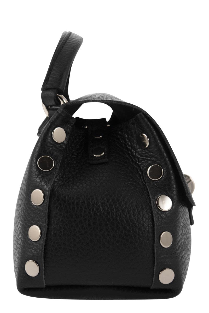 ZANELLATO Black Calfskin Handbag for Women - Carry All Your Essentials in Style