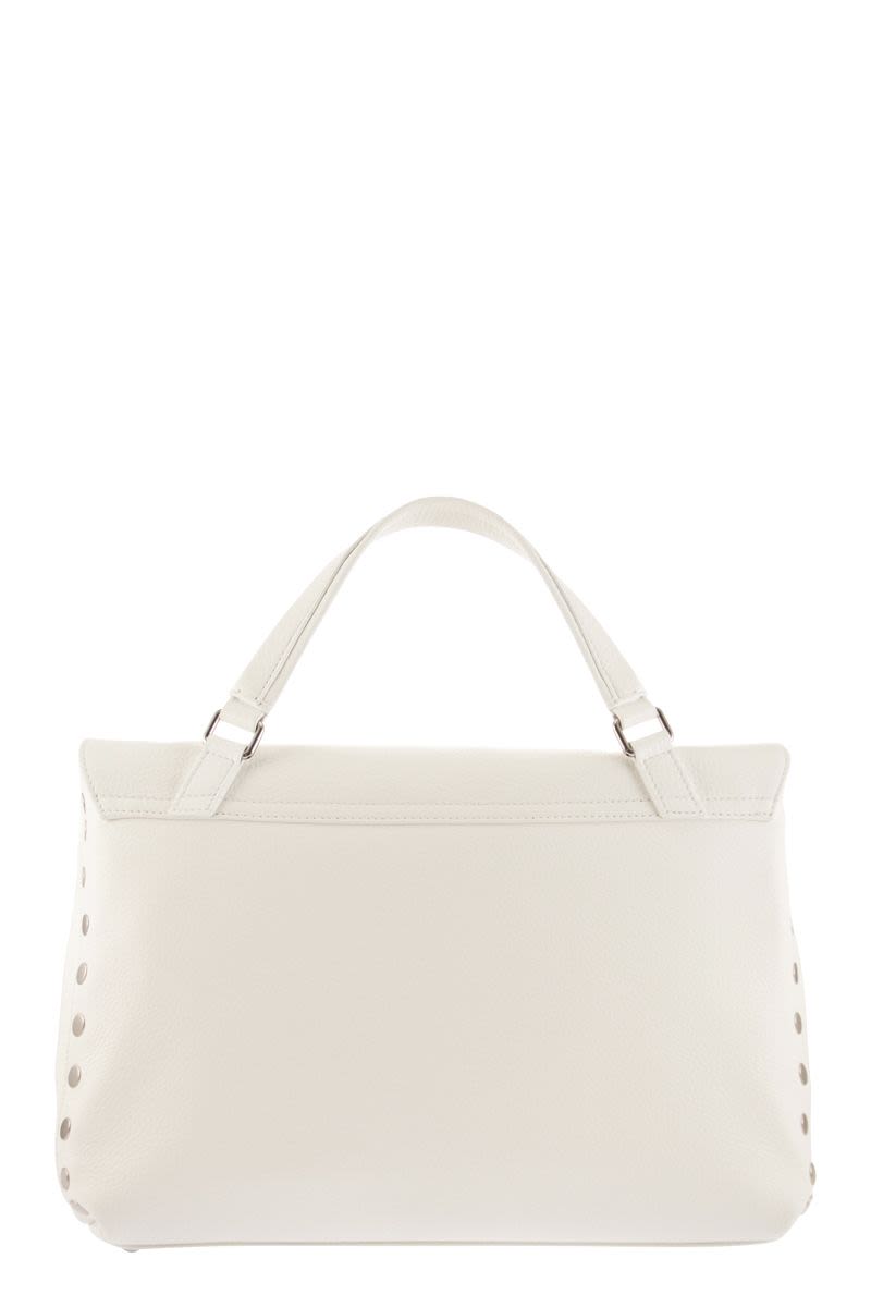ZANELLATO Soft White Leather Handbag - Can be Carried Multiple Ways - 2024 Collection