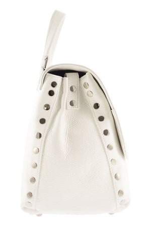 女性のためのクラシックな円形ハンドバッグ - 柔らかくて実用的なデイリーキャリーオール