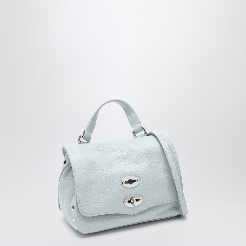 ZANELLATO  LIGHT GREY MINI Postman Handbag