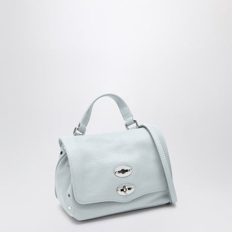 ZANELLATO Elegant Mini Light Grey Leather Handbag