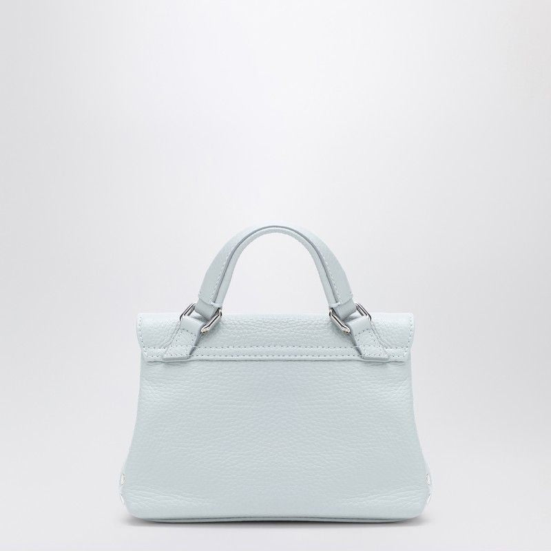 ZANELLATO  LIGHT GREY MINI Postman Handbag