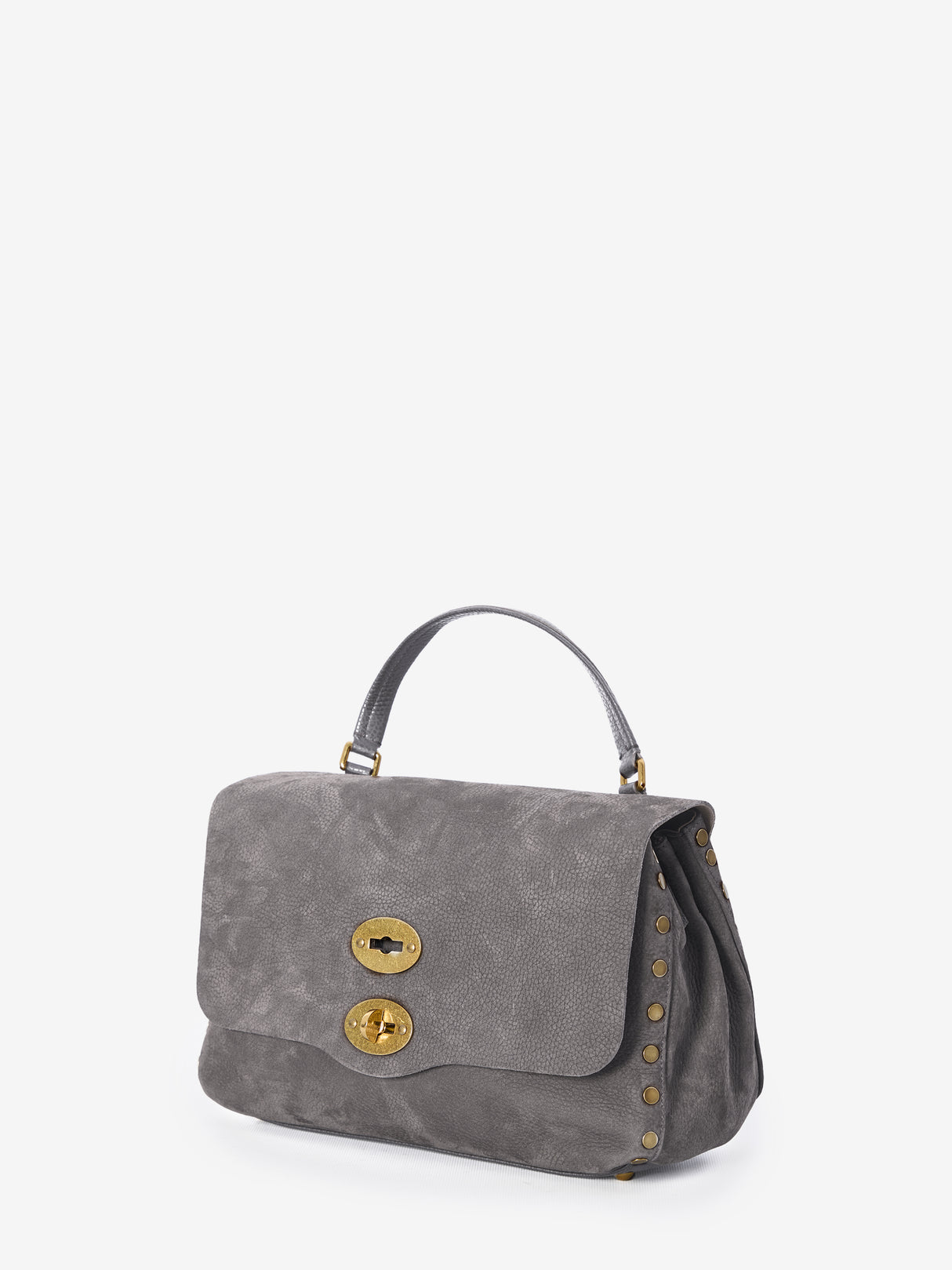 ZANELLATO Mini Suede Handbag with Dual Compartments - FW24 Collection