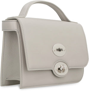 ZANELLATO Stylish Grey Leather Handbag for Women - 2024 FW23 Collection