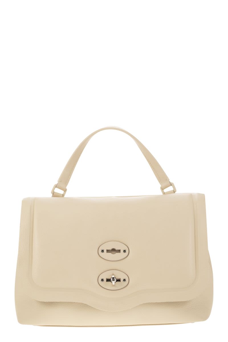 ZANELLATO Ivory Postman Pillow Handbag for Women - SS24 Collection