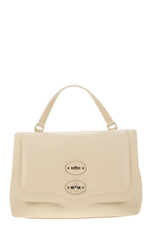 ZANELLATO Ivory Postman Pillow Handbag for Women - SS24 Collection