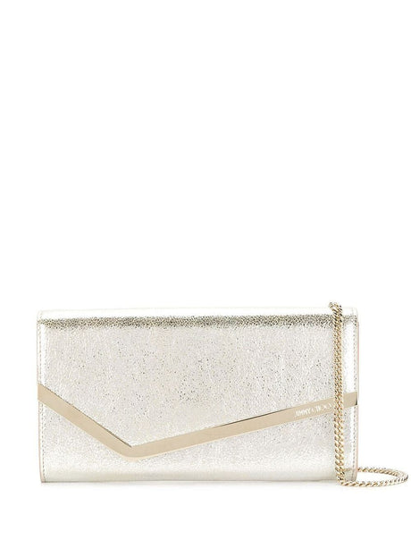 JIMMY CHOO Mini Glee Chain Pouch Handbag