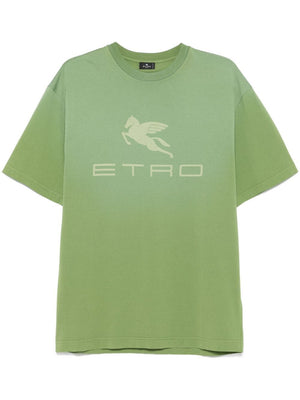 ETRO Logo Print T-Shirt for Men - FW24 Collection