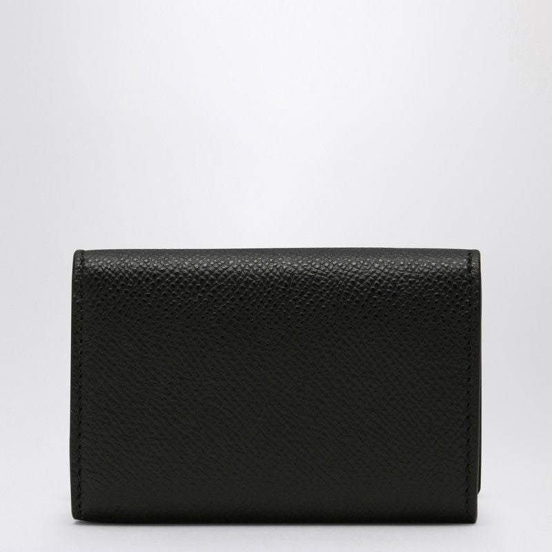 FERRAGAMO Mini Continental Wallet with Logo Bow